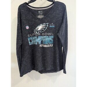 NFL Pro Line Fanatics Philadelphia Eagles Super Bowl LII Champions Shirt XL